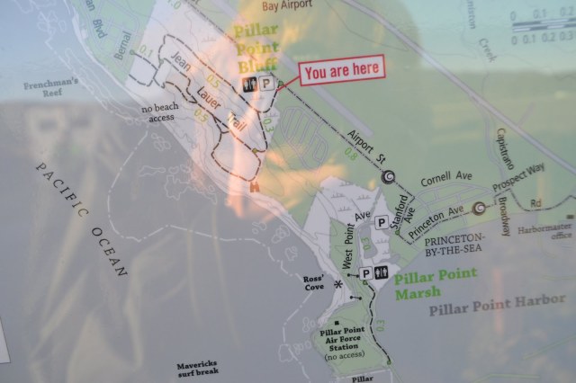 Pillar Point Bluff trail map